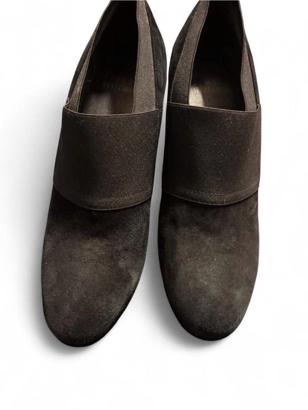 Stuart Weitzman Kilgore Elastic Strap Platform Ankle Boots